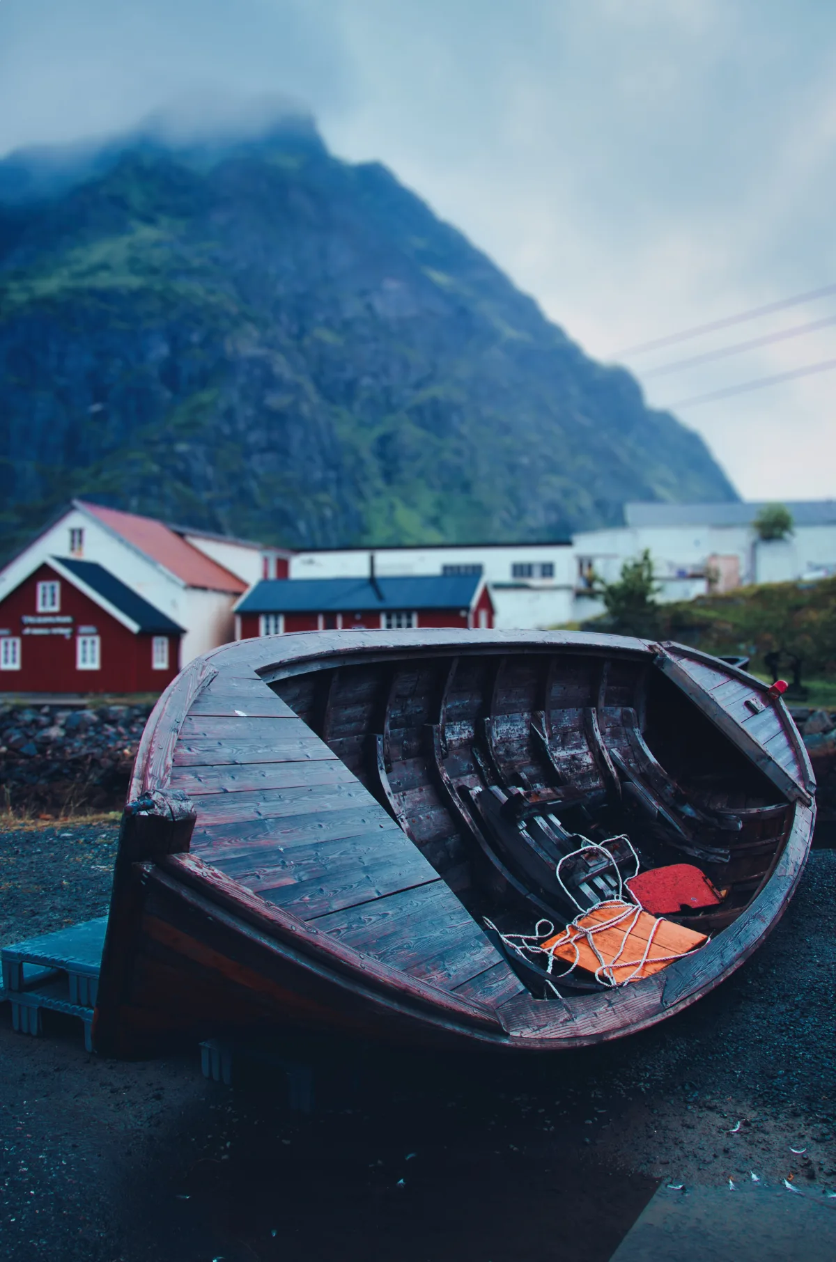 Small fishing village