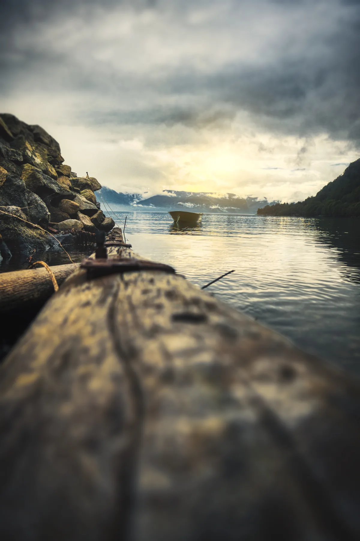 Lonely boat